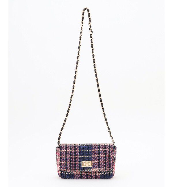 any SiS「ツイードチェーン バッグ」|ショルダー・メッセンジャー|