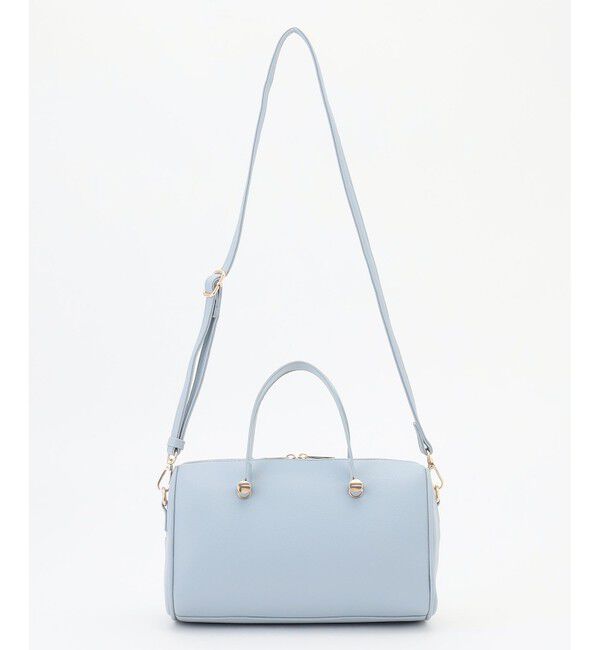 ANY SIS「【2WAY】メタルアクセント ボストンバッグ」|ショルダー・メッセンジャー|