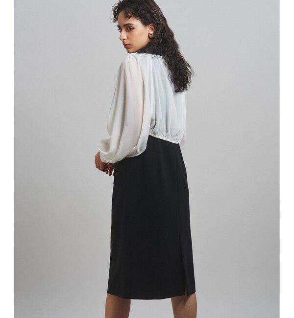 Grace Class「シアスリーブレイヤードレス」|ドレス|