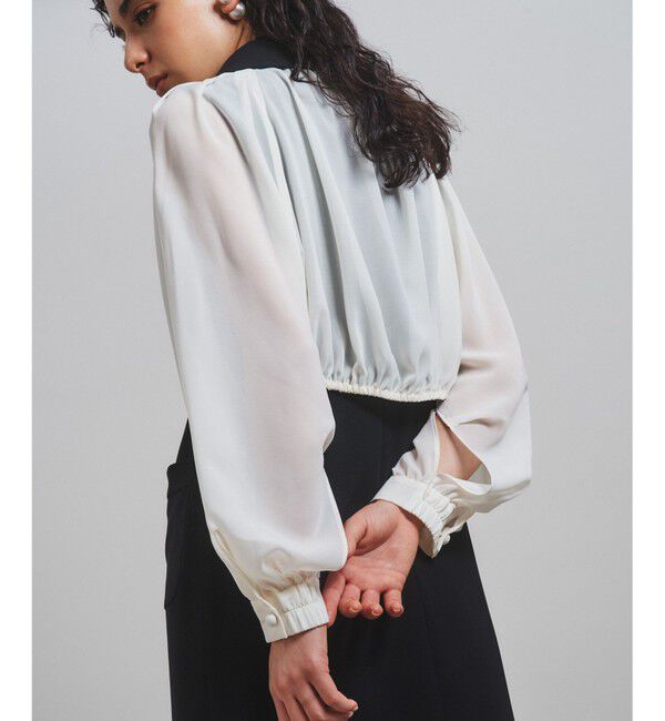 Grace Class「シアスリーブレイヤードレス」|ドレス|