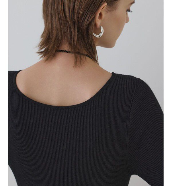 GRACE CONTINENTAL「ラメモールニットジャガードワンピース」|ワンピース|