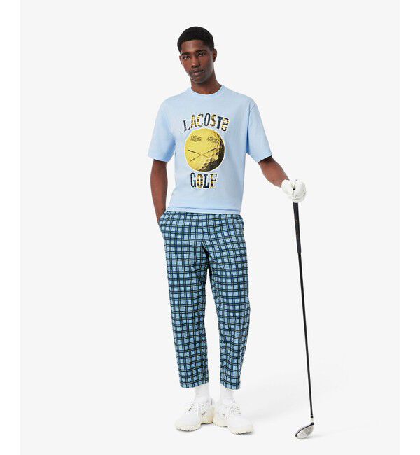 LACOSTE「スマイリーボールプリントゴルフTシャツ」|Tシャツ・カットソー|