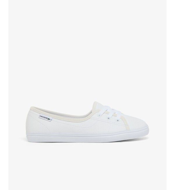 LACOSTE「レディース MEDIAN LTH 126 1 SFA」|スニーカー|ホワイト