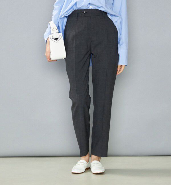 NOLLEY'S「NMPウールトロテーパードパンツ」|チノ|