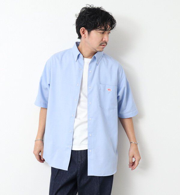 NOLLEY'S goodman「【DANTON/ダントン】DOT BUTTON B.D. SHIRT SS 25SS」|シャツ・ブラウス|