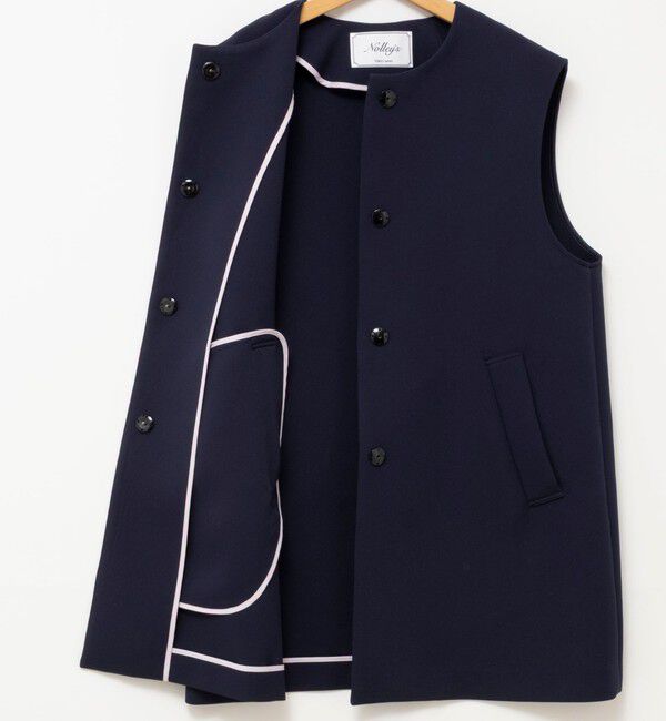 NOLLEY'S「ウォッシャブル撥水トリプルクロスジレ」|ベスト・ジレ|