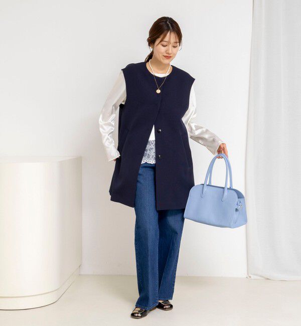 NOLLEY'S「ウォッシャブル撥水トリプルクロスジレ」|ベスト・ジレ|