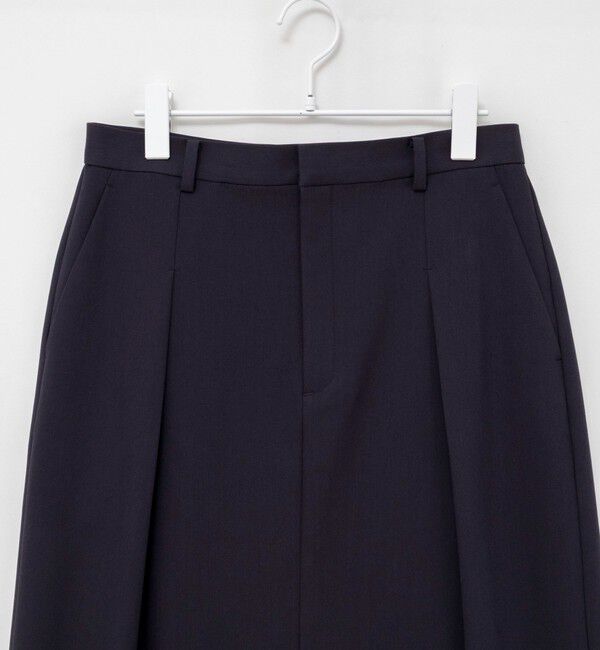 MAQWEL「【MAQWEL/マクウェル】タックロングスカート」|タイト|