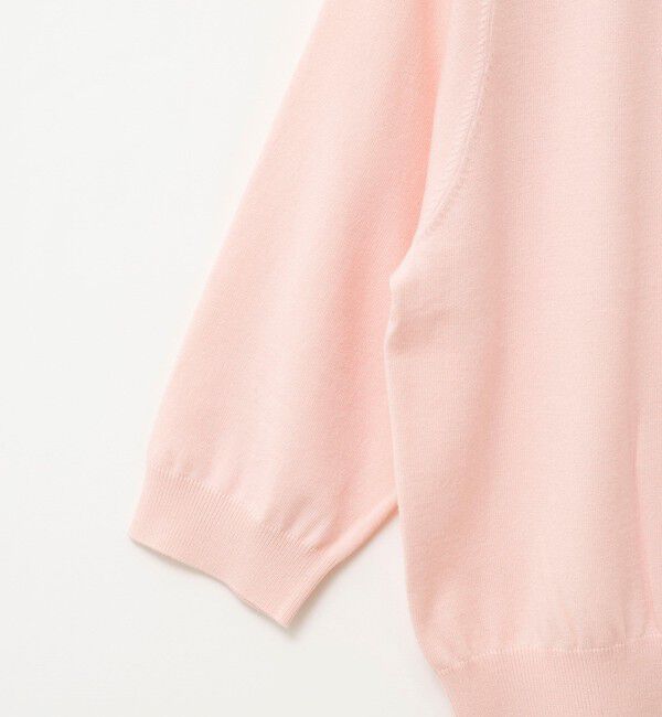 NOLLEY'S「【WEB＆一部店舗限定カラー】《手洗い可能》襟レース取り外し6分袖プルオーバー」|ニット・セーター|