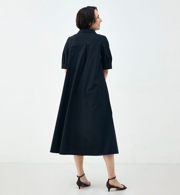NOLLEY'S「ウォッシャブルAラインタックワンピース」|ワンピース|