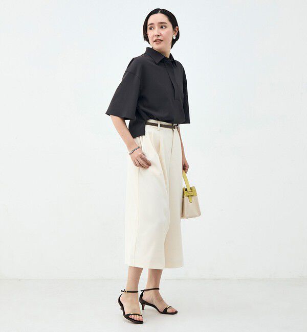 NOLLEY'S「《セットアップ対応》ウォッシャブルイージーツイルシャツ」|シャツ・ブラウス|