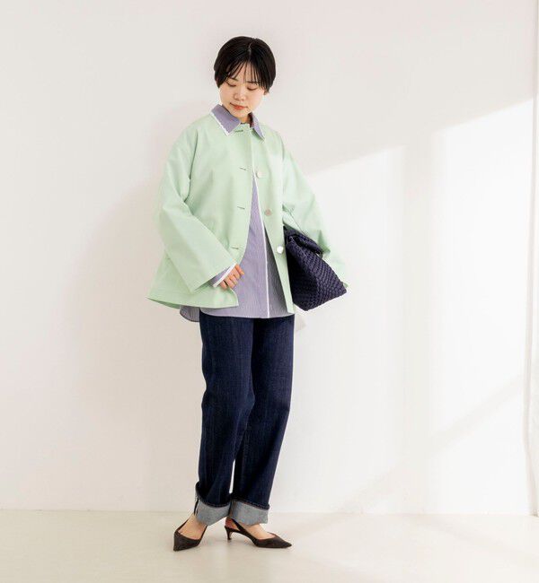 NOLLEY'S「【Traditional WeatherWear】LINTON N/C SHORT」|ノーカラージャケット|