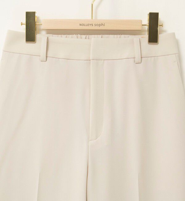 NOLLEY'S sophi「《セットアップ対応》ウォッシャブル2WAY ツイルストレッチテーパードパンツ」|その他|