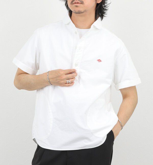 NOLLEY'S goodman「【DANTON/ダントン】ROUND COLLAR P.O SHIRT SS 26SS（DT-B0284 SOX）」|シャツ・ブラウス|