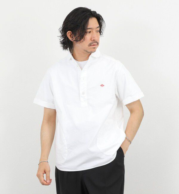 NOLLEY'S goodman「【DANTON/ダントン】ROUND COLLAR P.O SHIRT SS 26SS（DT-B0284 SOX）」|シャツ・ブラウス|