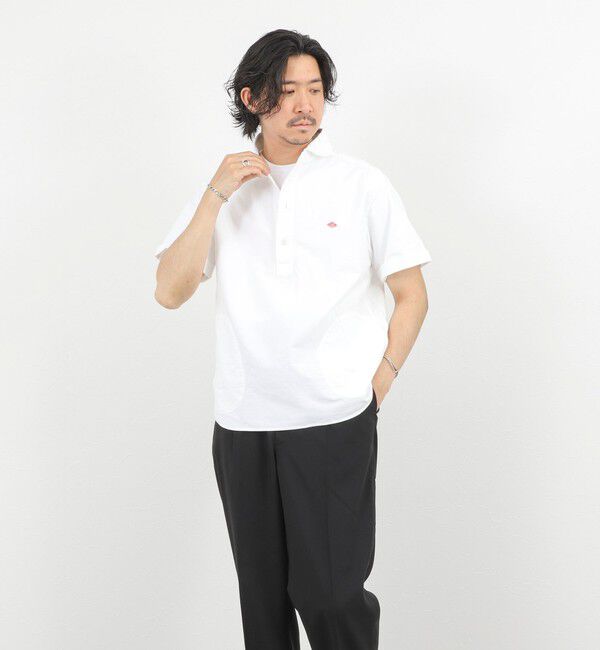 NOLLEY'S goodman「【DANTON/ダントン】ROUND COLLAR P.O SHIRT SS 26SS（DT-B0284 SOX）」|シャツ・ブラウス|