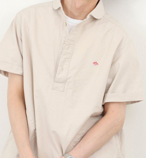 NOLLEY'S goodman「【DANTON/ダントン】ROUND COLLAR P.O SHIRT SS 26SS（DT-B0284 SOX）」|シャツ・ブラウス|