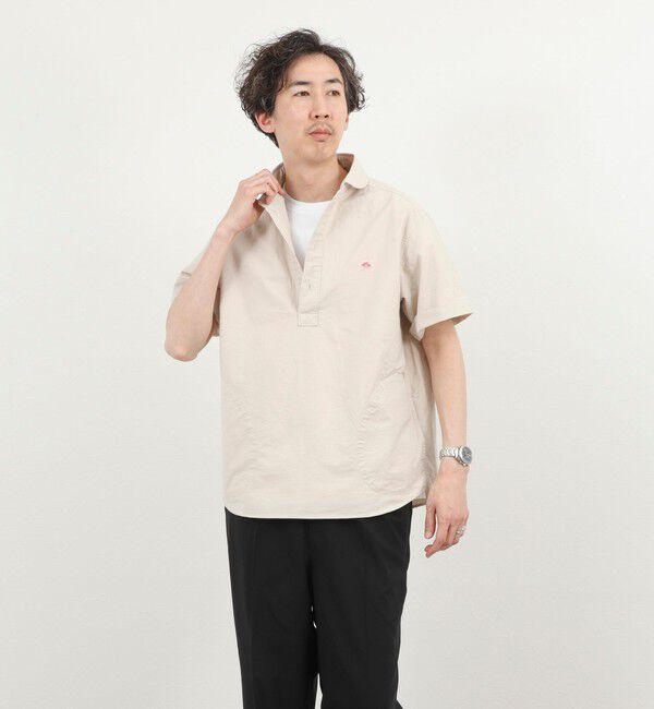NOLLEY'S goodman「【DANTON/ダントン】ROUND COLLAR P.O SHIRT SS 26SS（DT-B0284 SOX）」|シャツ・ブラウス|