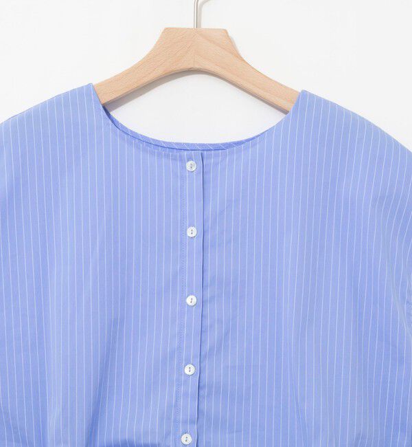 NOLLEY'S「ウオッシャブルペプラムフリル2WAY半袖ブラウス」|シャツ・ブラウス|