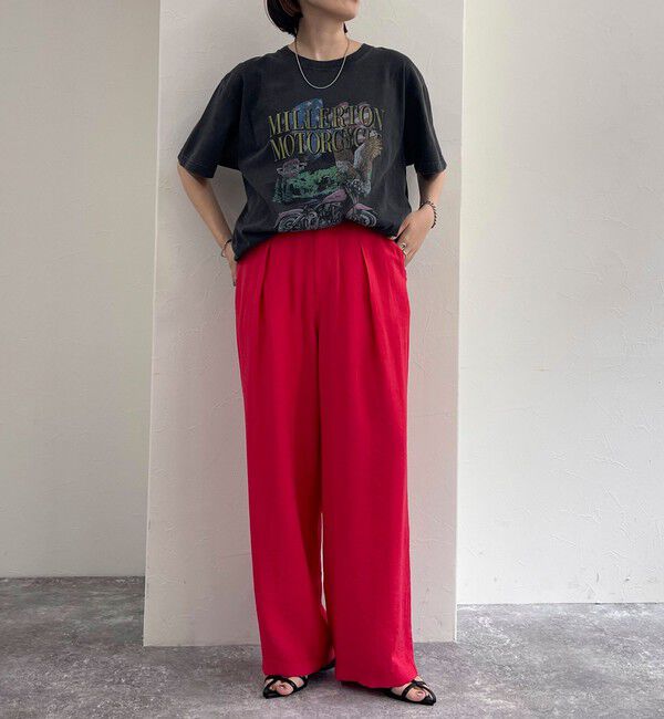 fredy emue「クールタンブラーツイルスラックス」|スラックス|