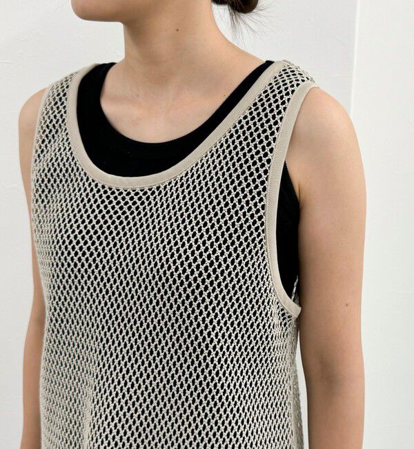 fredy emue「メッシュチュニックタンクトップ」|タンクトップ|