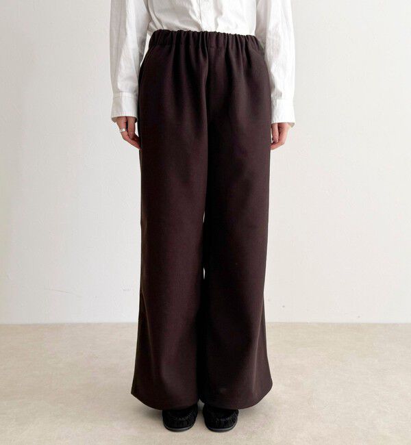 fredy emue「【GEVACO/ゲバコ】ウールライクイージーパンツ」|チノ|