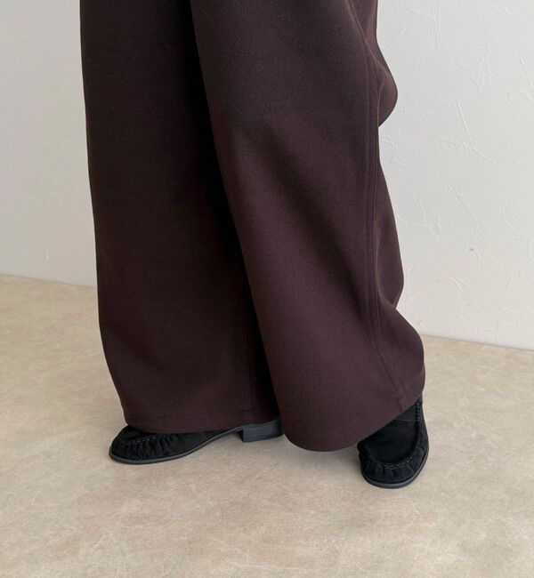 fredy emue「【GEVACO/ゲバコ】ウールライクイージーパンツ」|チノ|