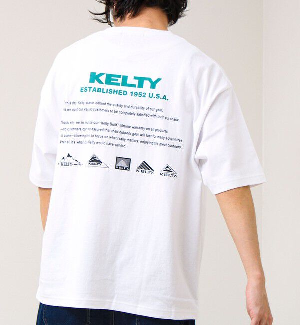 GLOSTER「【KELTY&times;GLOSTER】別注 バックヒストリーロゴT」|Tシャツ・カットソー|