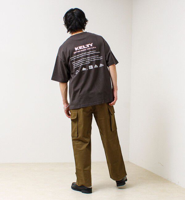 GLOSTER「【KELTY&times;GLOSTER】別注 バックヒストリーロゴT」|Tシャツ・カットソー|