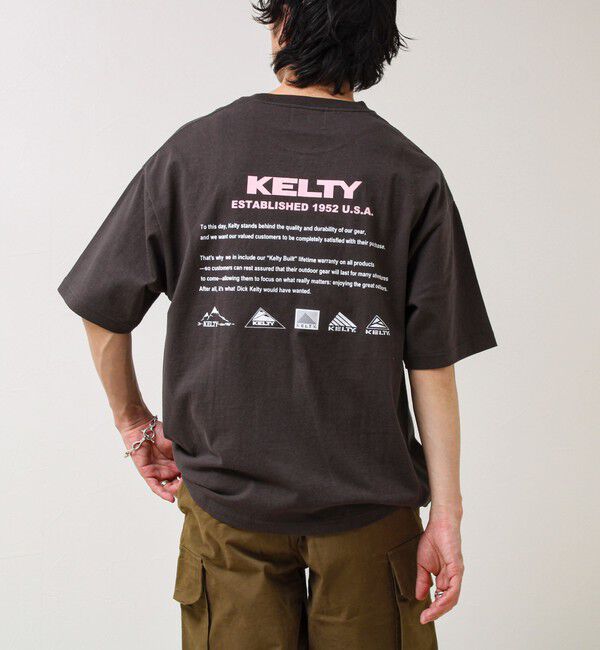 GLOSTER「【KELTY&times;GLOSTER】別注 バックヒストリーロゴT」|Tシャツ・カットソー|