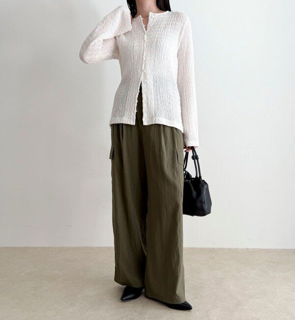 fredy emue「シャーリングカットブラウス」|Tシャツ・カットソー|