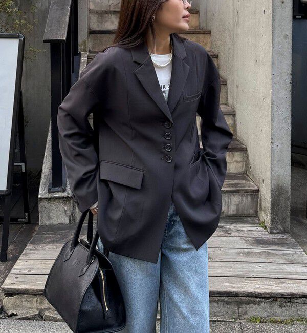 fredy emue「シングルオーバーテーラードジャケット」|テーラードジャケット|