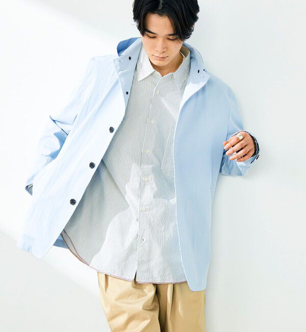 GLOSTER「【GLOSTER名品アウター】スタンドフードブルゾン」|ブルゾン・スタジャン|