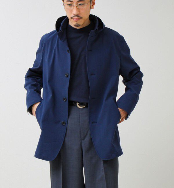 GLOSTER「【GLOSTER名品アウター】スタンドフードブルゾン」|ブルゾン・スタジャン|