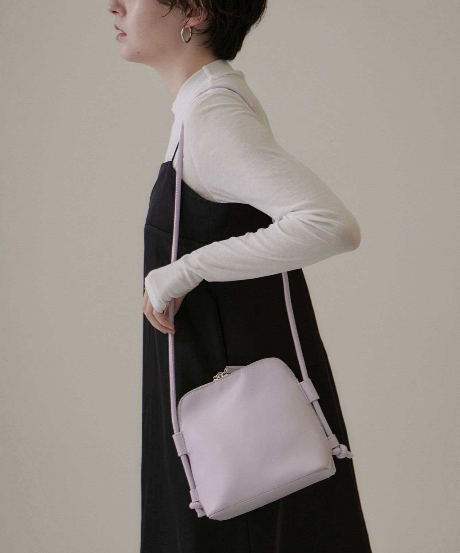 SALON adam et rope'「スクエアショルダーバッグ」|ショルダー・メッセンジャー|ブルー(44)