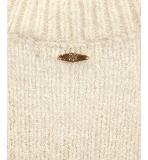 SALON adam et rope'「コットンウールメランジVネックニットプルオーバー」|ニット・セーター|