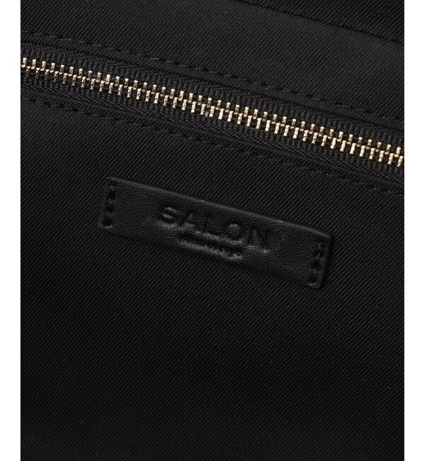 SALON adam et rope'「ミニポーチ付きスプリットレザーワイドバッグ / 追加」|ショルダー・メッセンジャー|