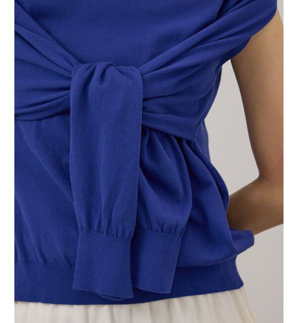 SALON adam et rope'「【WEB・一部店舗限定】2WAYスリットニットプルオーバー」|ニット・セーター|