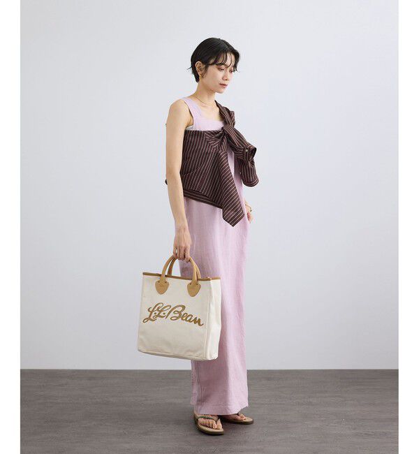 SALON adam et rope'「ACAR クロップドストライプシャツ」|シャツ・ブラウス|