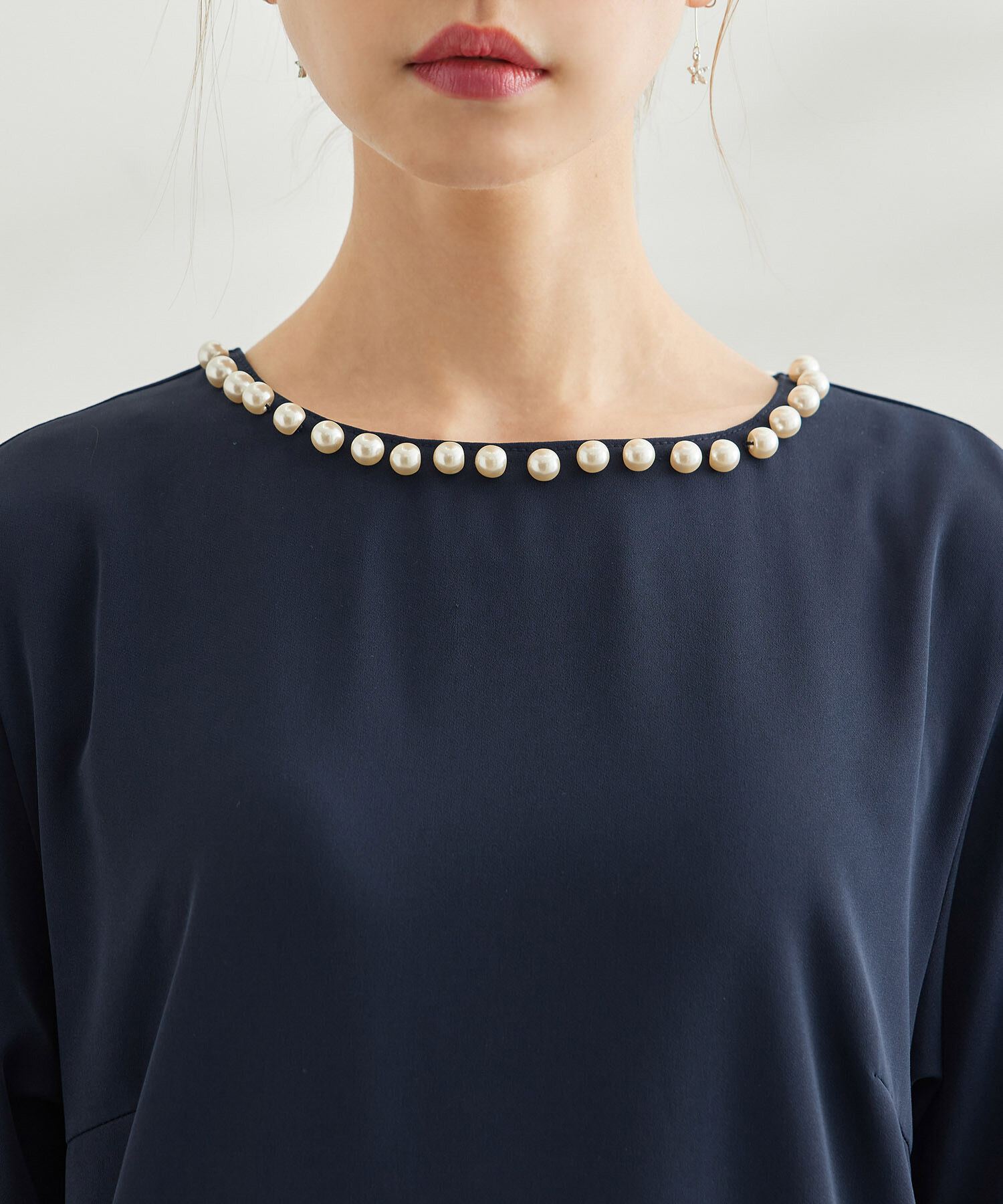 Rope&rsquo;Picnic「【一部店舗限定】【Mon E&rsquo;toile/モンエトワール】パールサックDress」|ドレス|