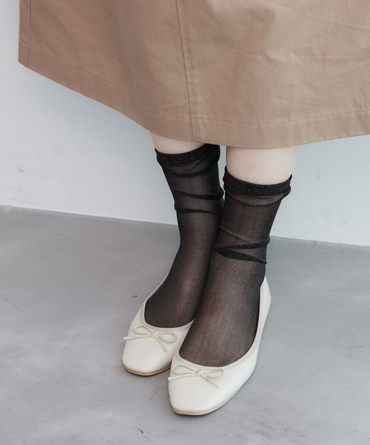 ROPE PICNIC PASSAGE「シアーラメソックス」|ソックス|