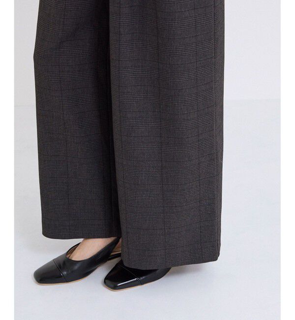 Rope&rsquo;Picnic「ウールライクサスペンダー付きパンツ」|チノ|