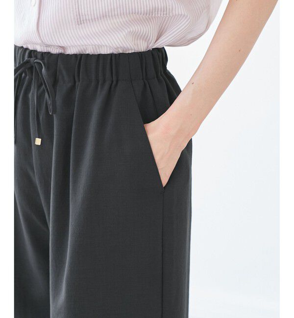 Rope&rsquo;Picnic「【吸水速乾・防シワ】エフォートレスリラックスイージーワイドパンツ」|チノ|