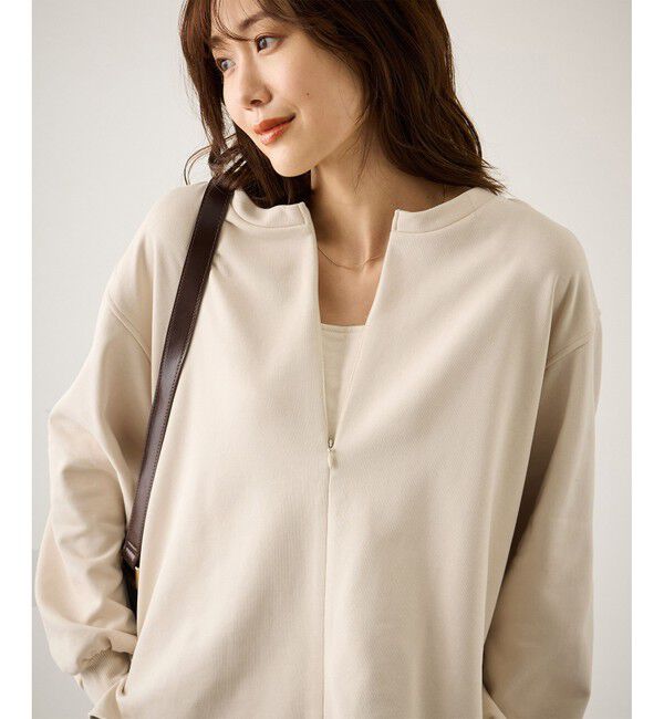 Rope&rsquo;Picnic「スキッパー裏毛プルオーバー」|スウェット・ジャージ|キナリ(16)