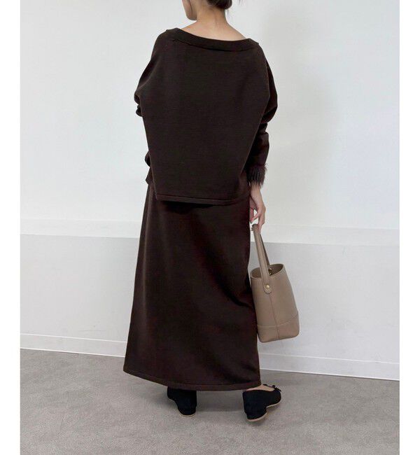 Rope&rsquo;Picnic「フェイクファースリーブニットセットアップ」|ワンピース|