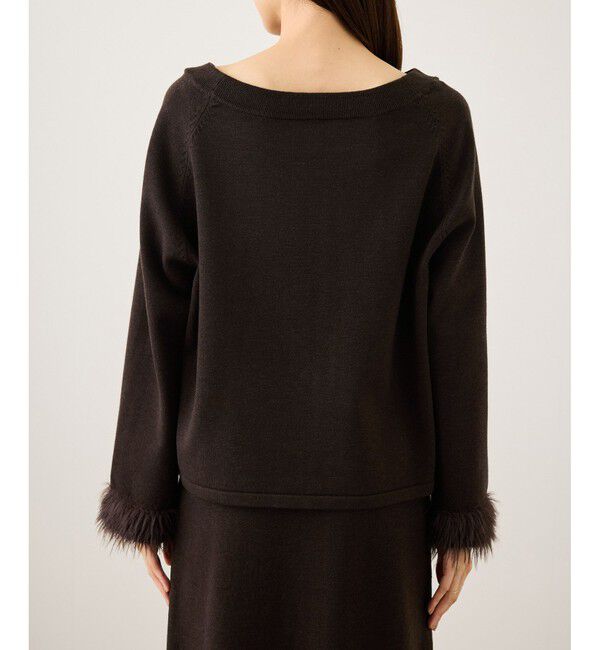 Rope&rsquo;Picnic「フェイクファースリーブニットセットアップ」|ワンピース|