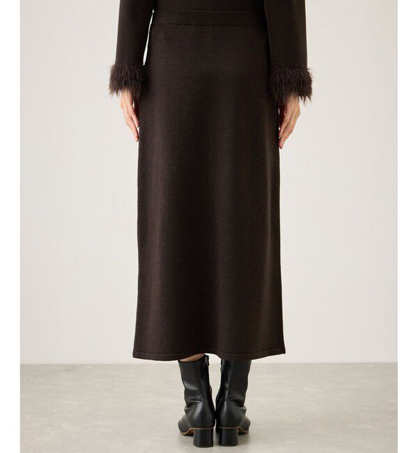 Rope&rsquo;Picnic「フェイクファースリーブニットセットアップ」|ワンピース|