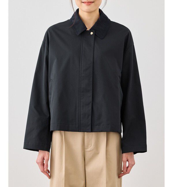 Rope&rsquo;Picnic「配色フィールドジャケットブルゾン」|ブルゾン・スタジャン|