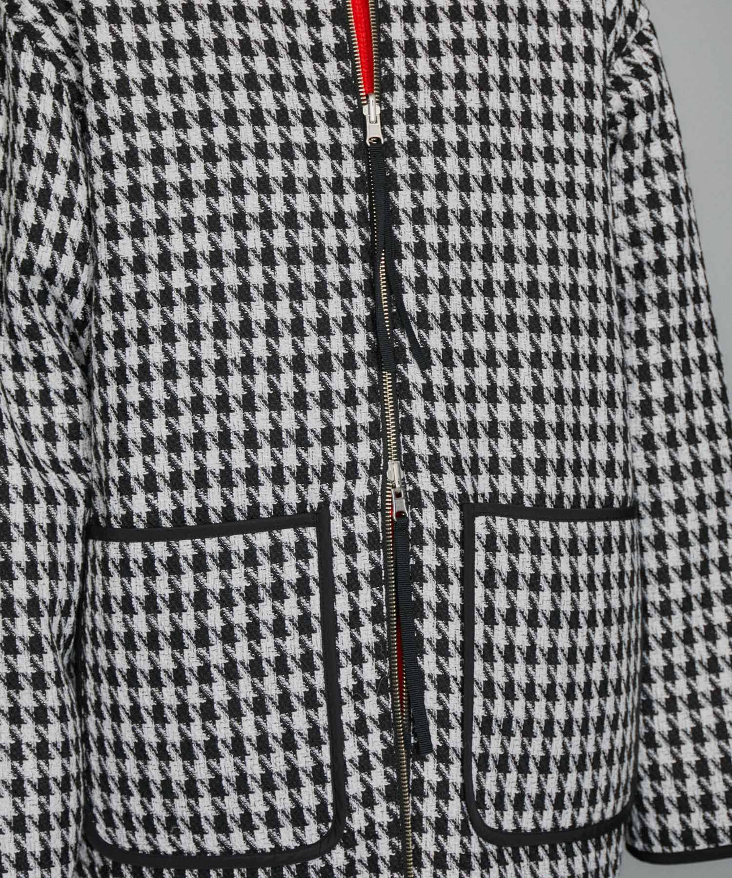 ADAM ET ROPE'「【WEB限定】リバーシブルツイードブルゾン」|ブルゾン・スタジャン|