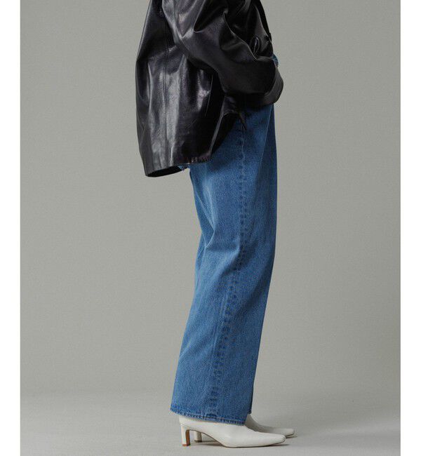 ADAM ET ROPE'「ブリーチ ストレート スラックスデニム / ADAM ET ROPE' JEANS -IMAG-」|デニム|